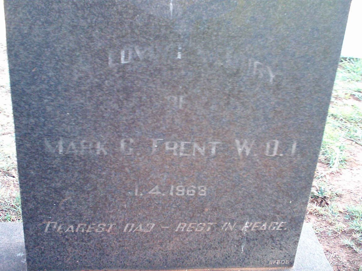 TRENT Mark G. 1968