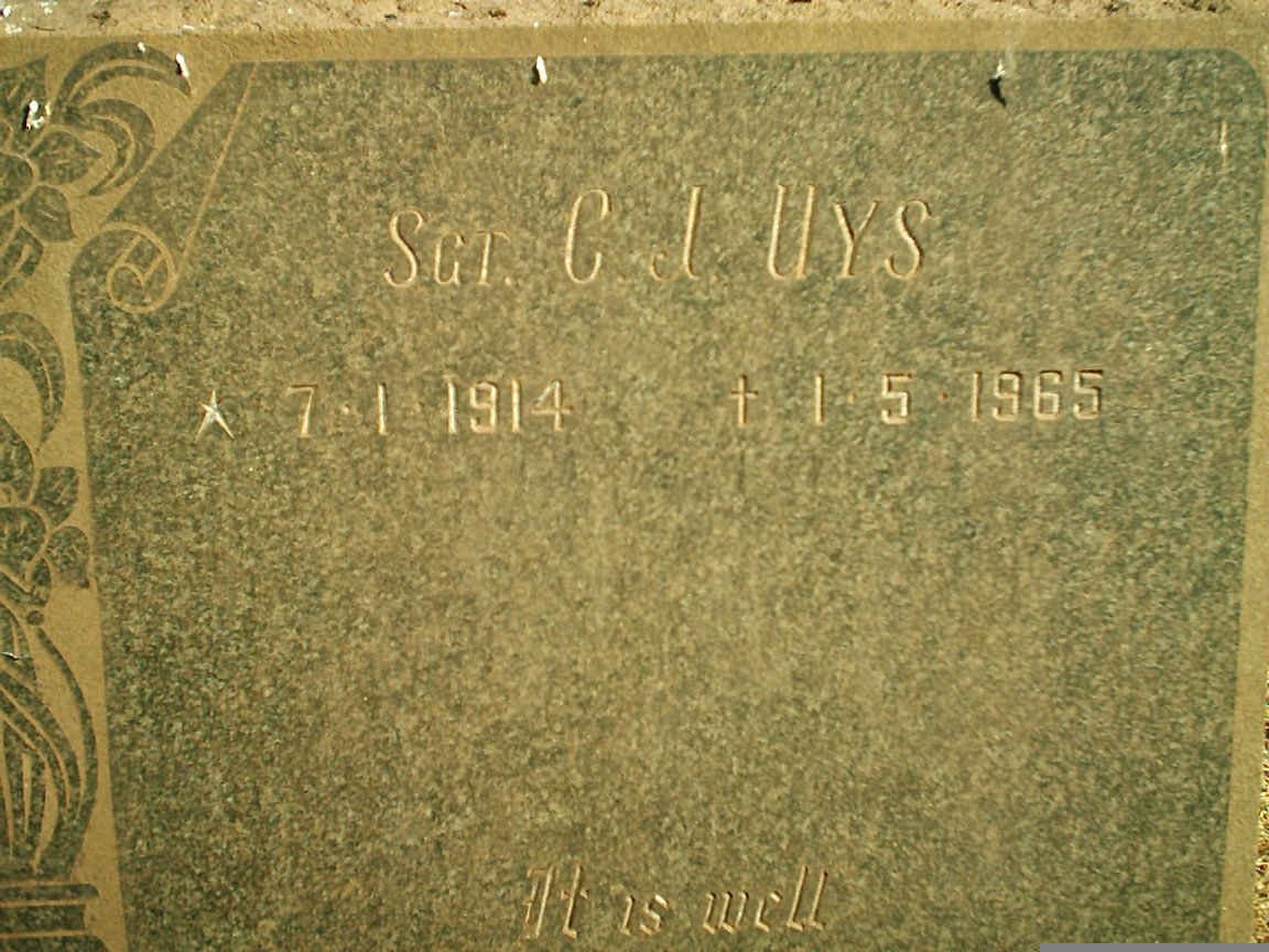 UYS C.J. 1914-1965