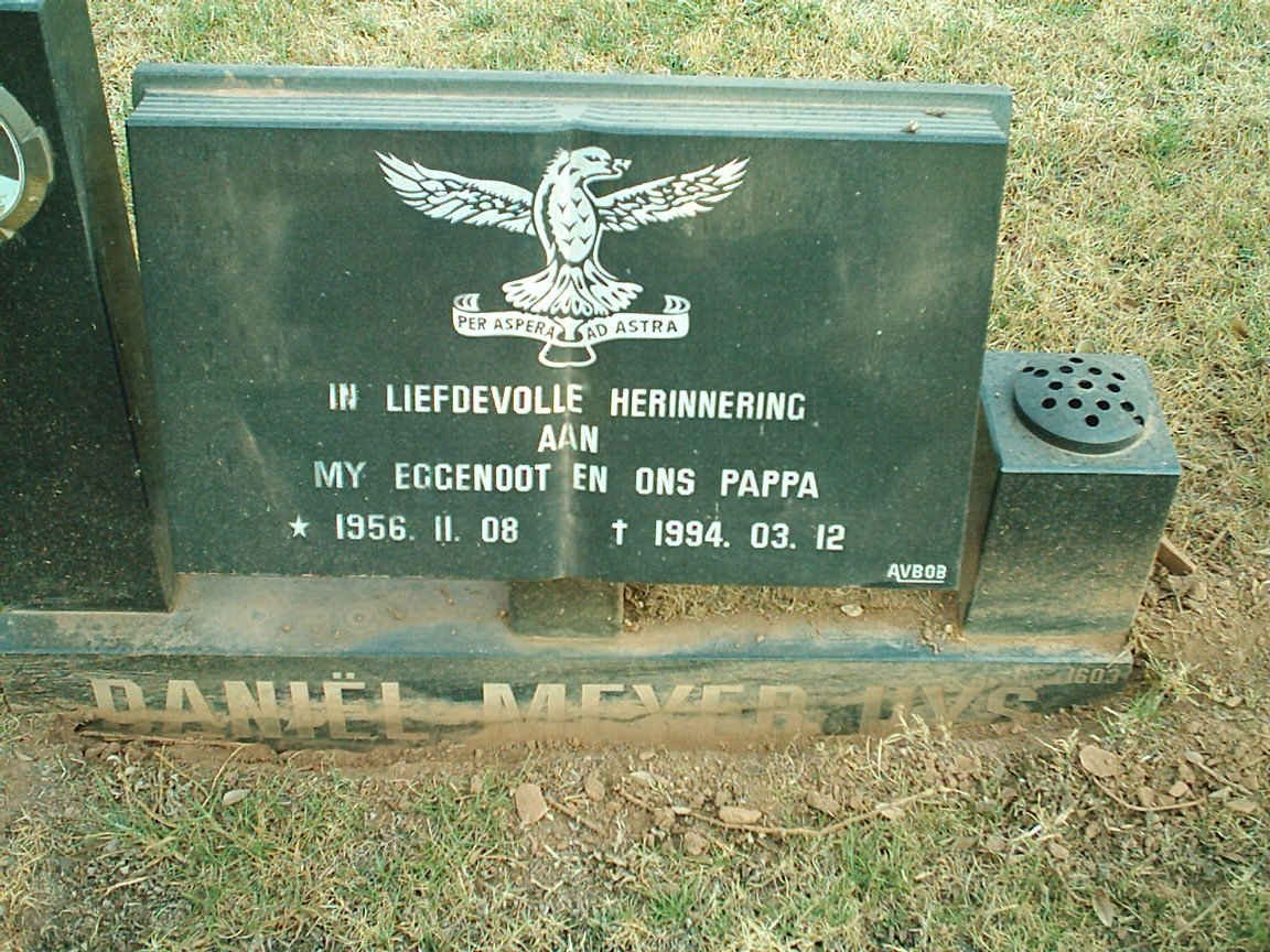 UYS Daniël Meyer 1956-1994