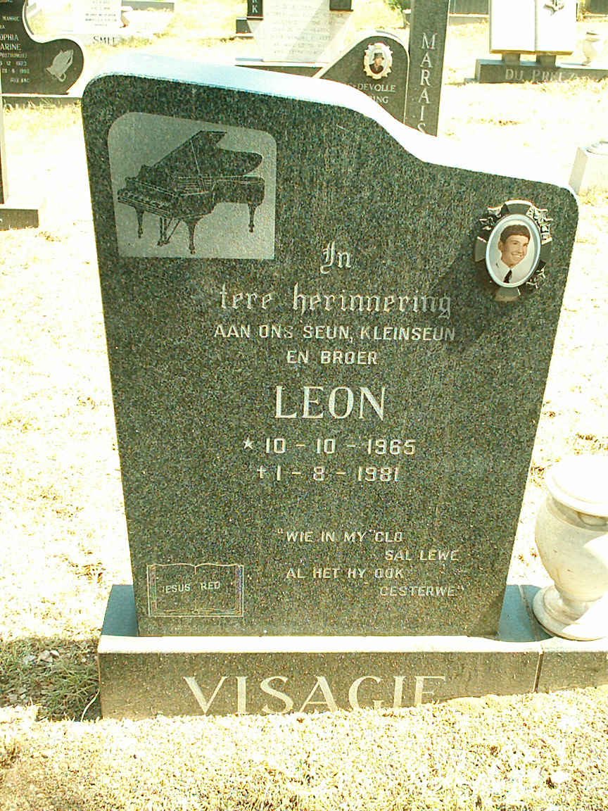 VISAGIE Leon 1965-1981