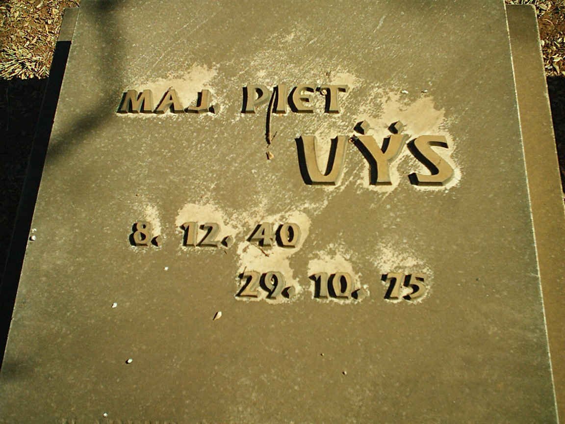 UYS Piet 1940-1975