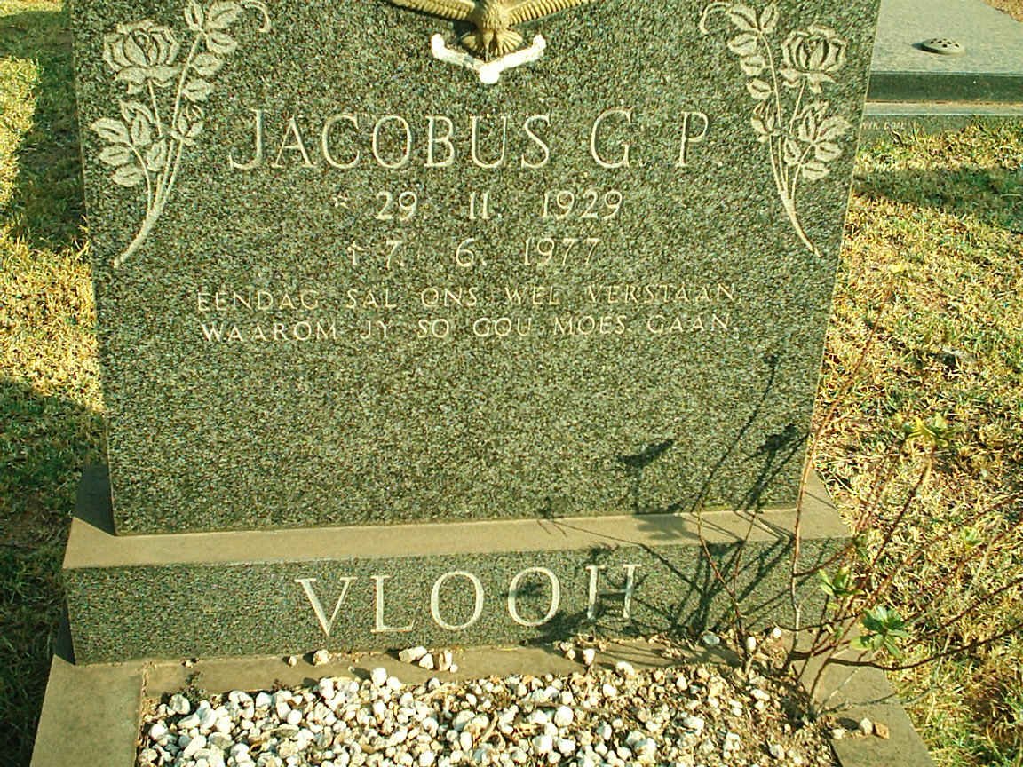 VLOOH Jacobus G.P. 1929-1977