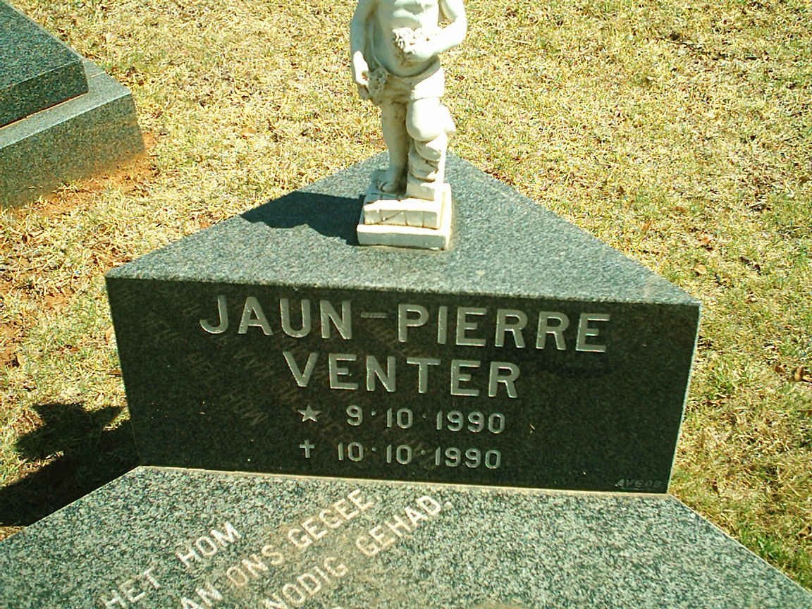 VENTER Jaun-Pierre 1990-1990