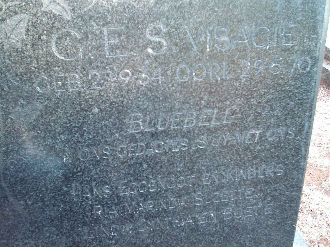 VISAGIE G.E.S. 1934-1970
