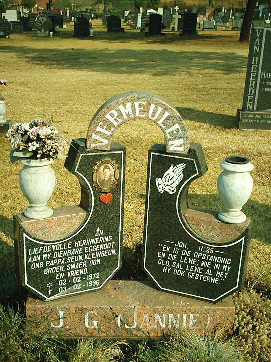 VERMEULEN J.G. 1972-1996