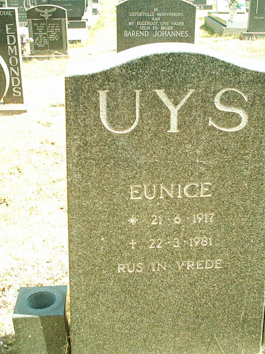 UYS Eunice 1917-1981