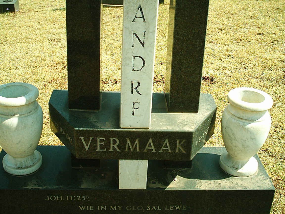 VERMAAK Andre 1961-