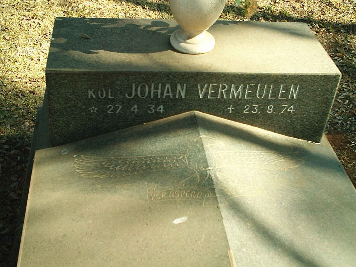 VERMEULEN Johan 1934-1974