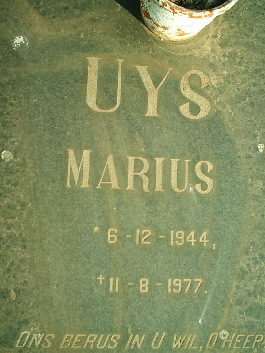 UYS Marius 1944-1977