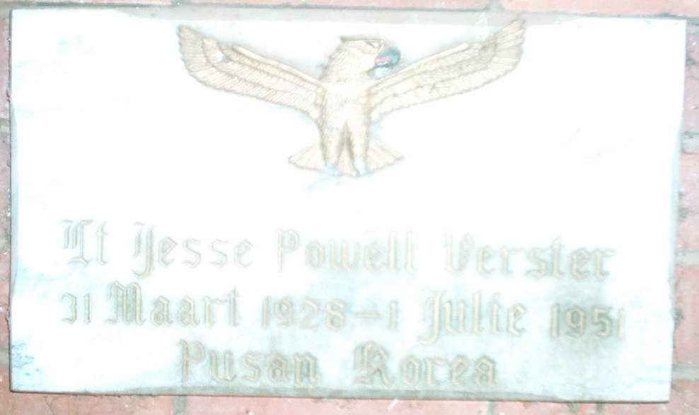 VERSTER Jesse Powell 1928-1951