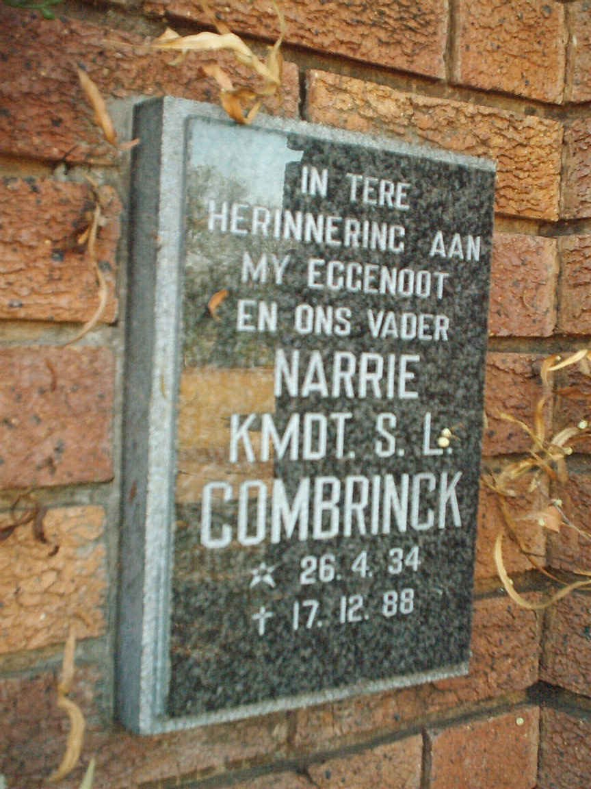 COMBRINK S.L. 1934-1988