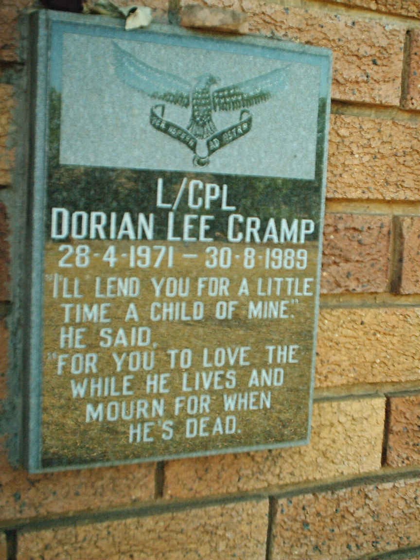 CRAMP Dorian Lee 1971-1989