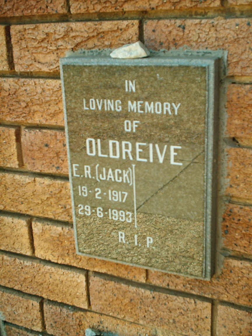OLDREIVE E.R. 1917-1993