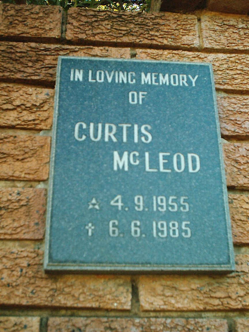 MCLEOD Curtis 1955-1985
