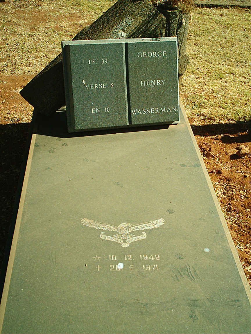 WASSERMAN George Henry 1949-1971
