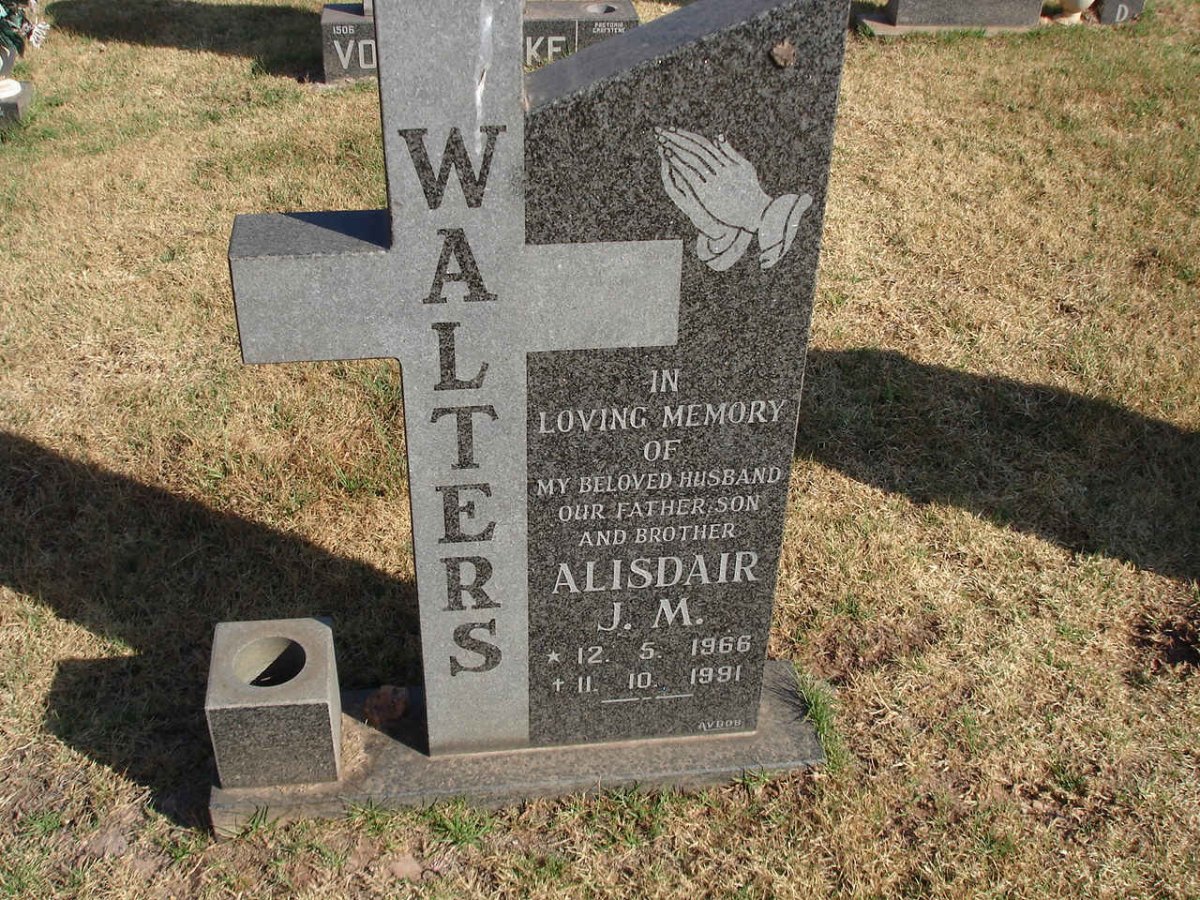 WALTERS Alisdair J.M. 1966-1991