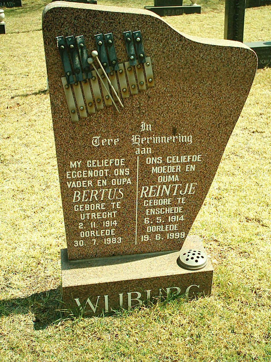WIJBURG Bertus 1914-1983 &amp; Reintje 1914-1999