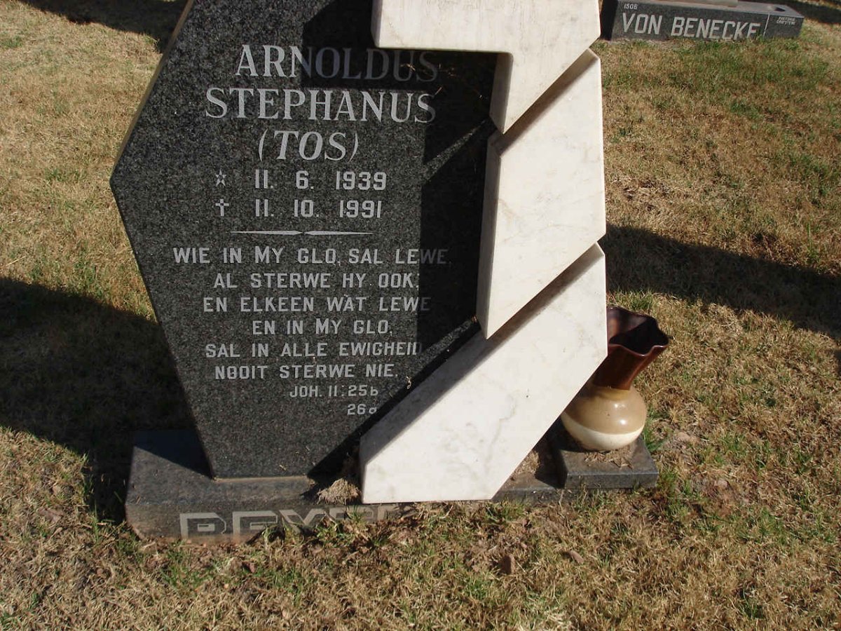 ? Arnoldus Stephanus 1939-1991