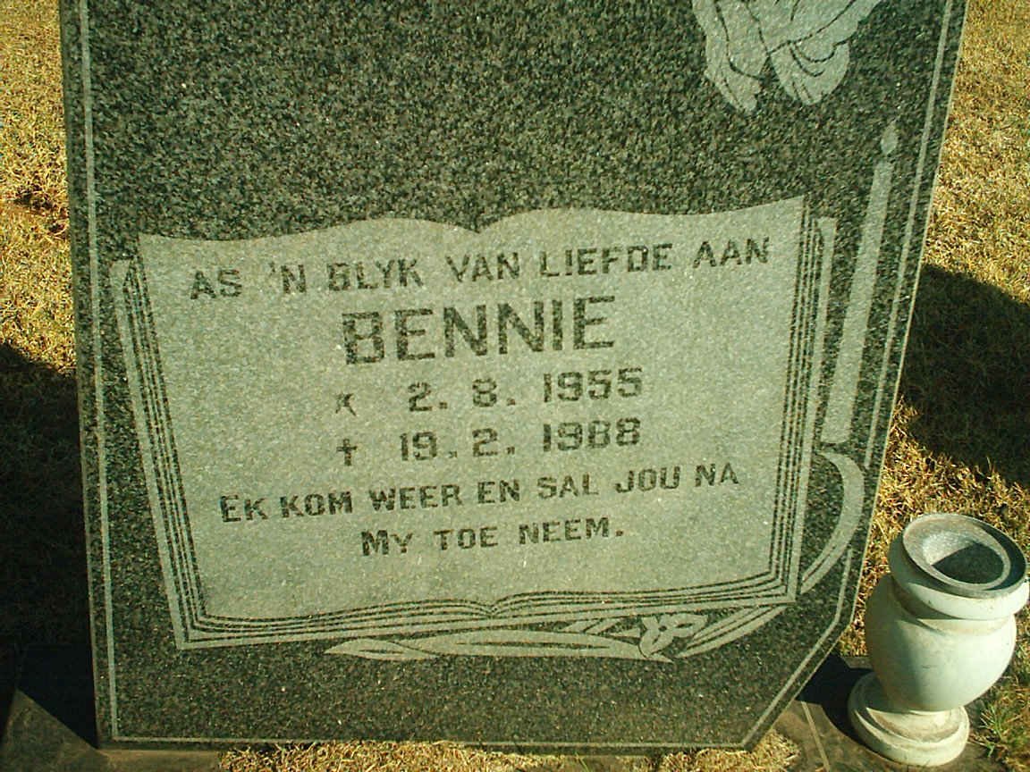 ? Bennie 1955-1988