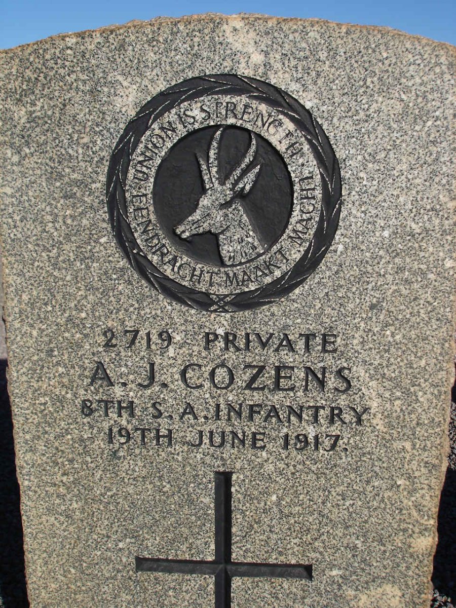 COZENS A.J. -1917
