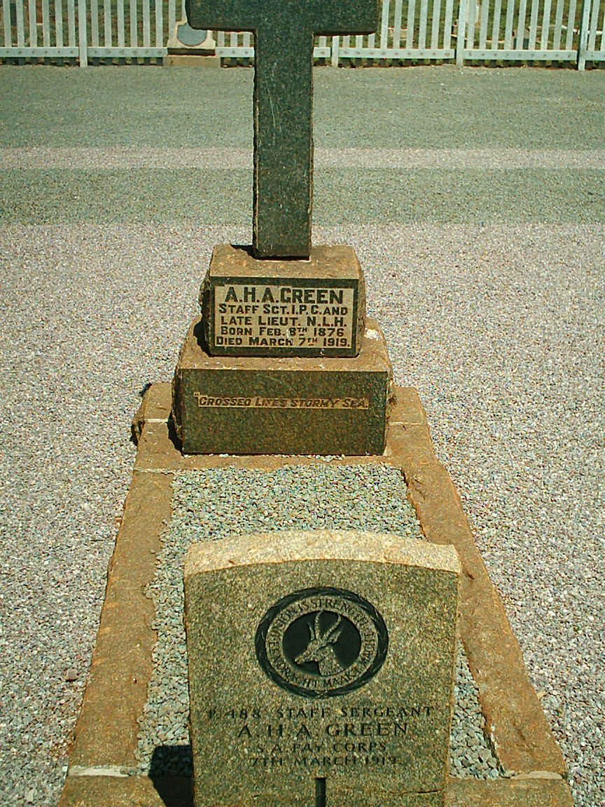 GREEN A.H.A. 1876-1919