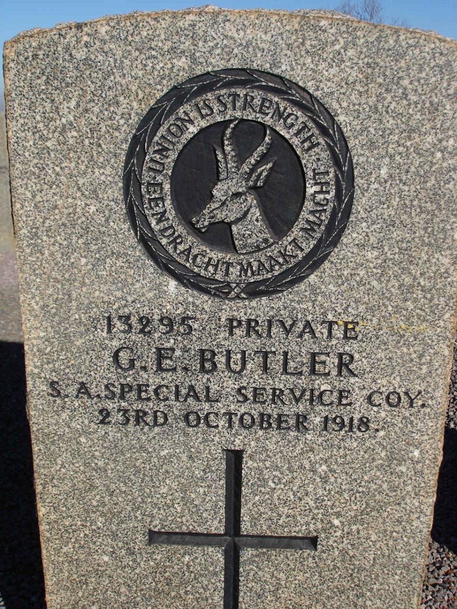 BUTLER G.E. -1918