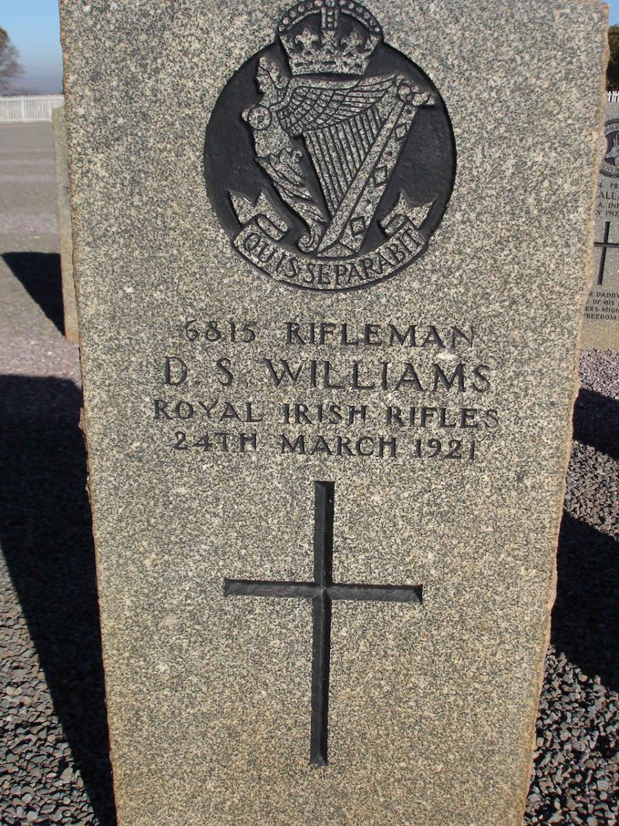 WILLIAMS D.S. -1921