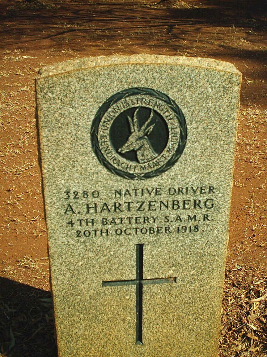HARTZENBERG  A. -1918