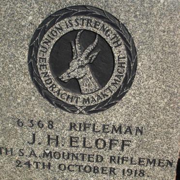 ELOFF J.H. -1918
