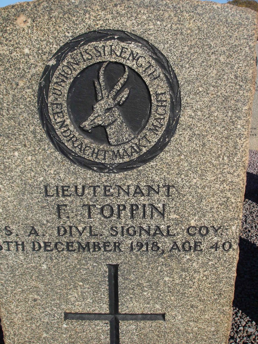 TOPPIN F. -1918