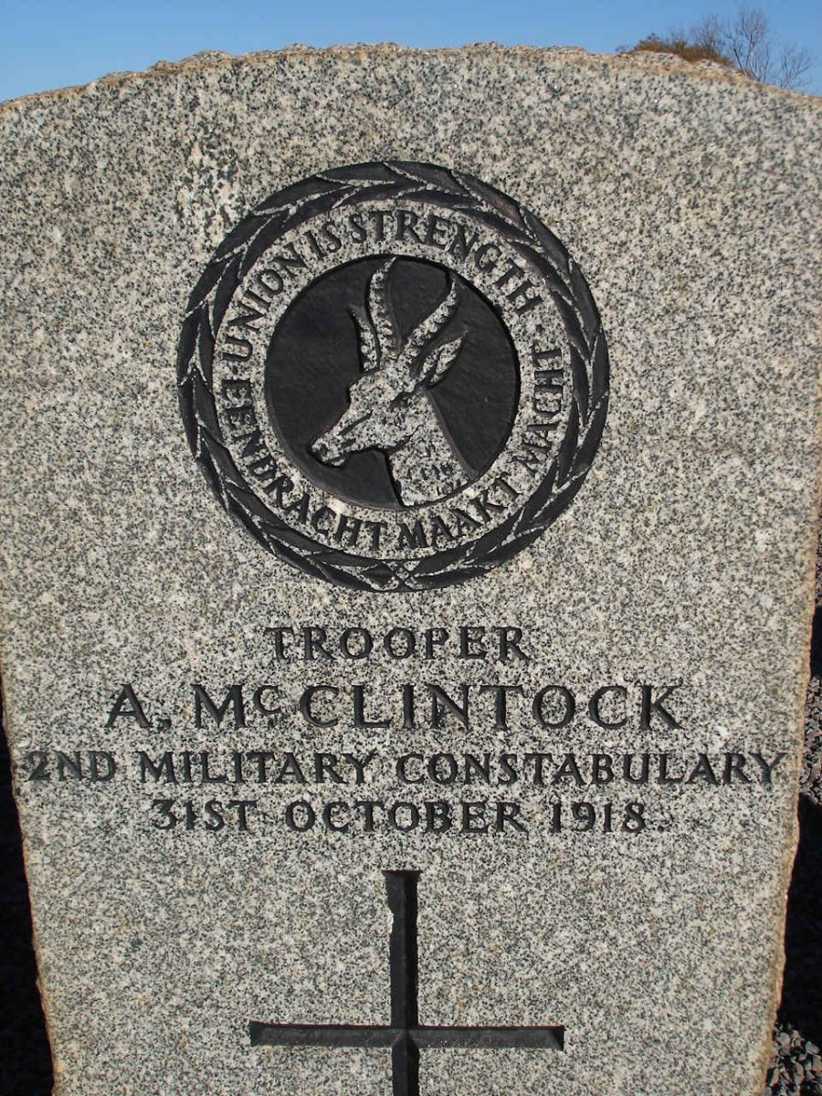 McCLINTOCK A.-1918
