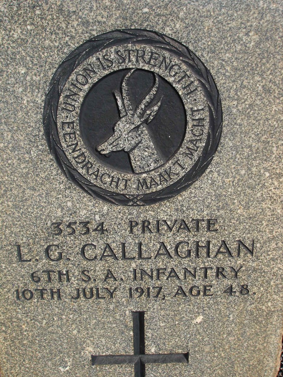 CALLAGHAN L.G. 1917