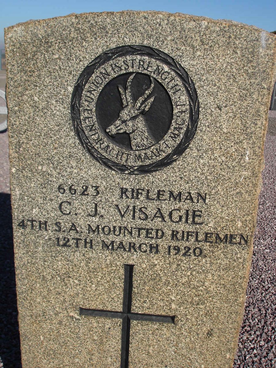 VISAGIE C.J. -1920