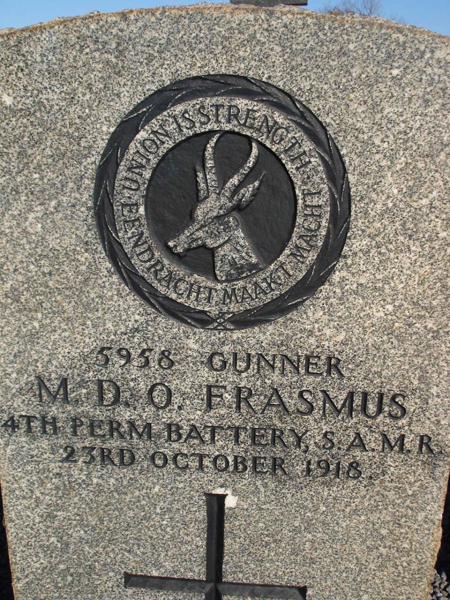 ERASMUS M.D.O. -1918