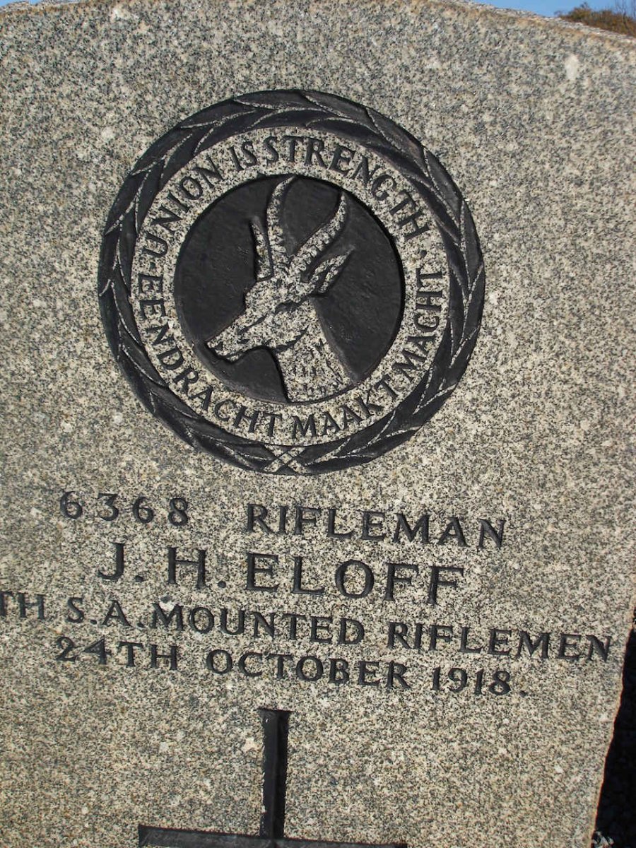 ELOFF J.H. -1918
