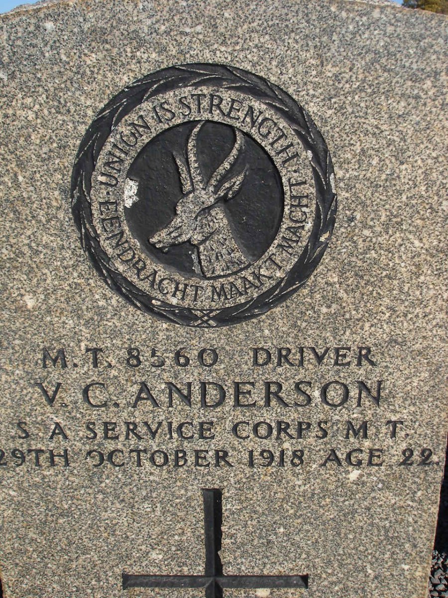 ANDERSON V.C. -1918