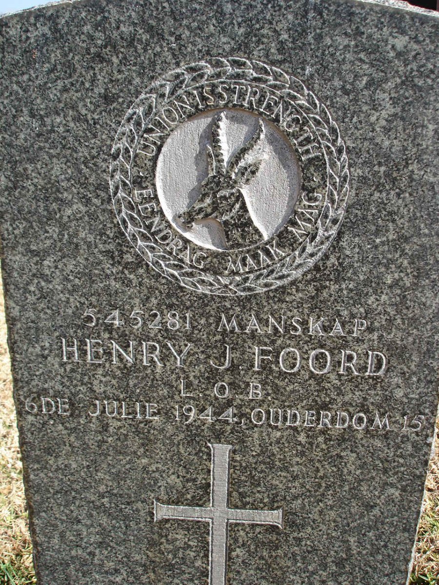 FOORD Henry J. -1944
