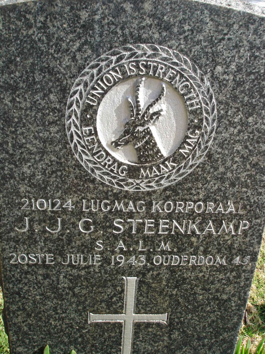 STEENKAMP J.J.G. -1943