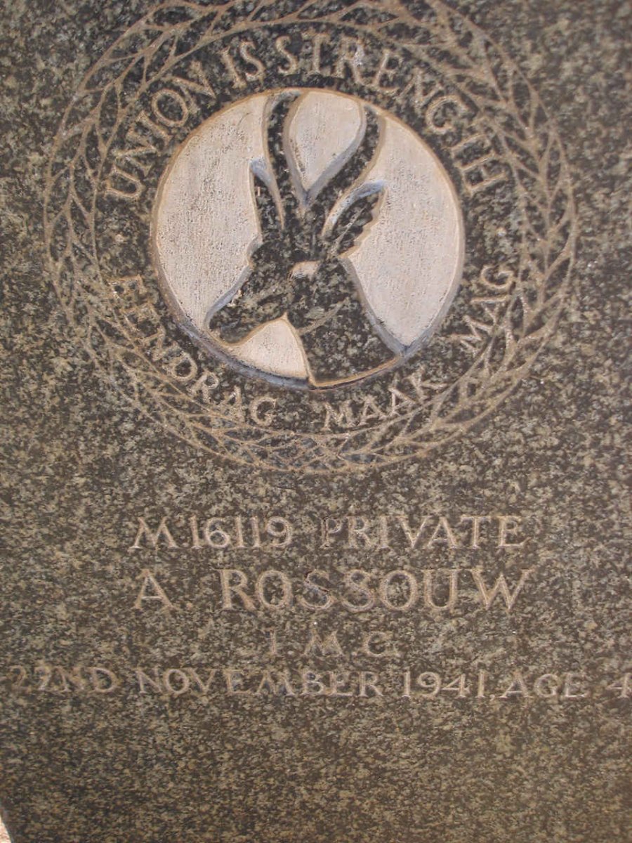 ROSSOUW A. -1941