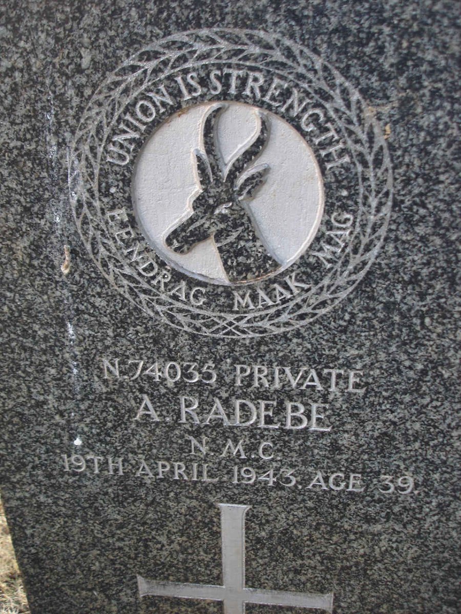 RADEBE A. -1943