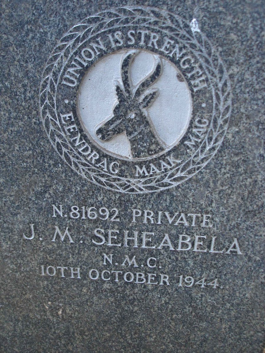 SEHEABELA J.M. -1944