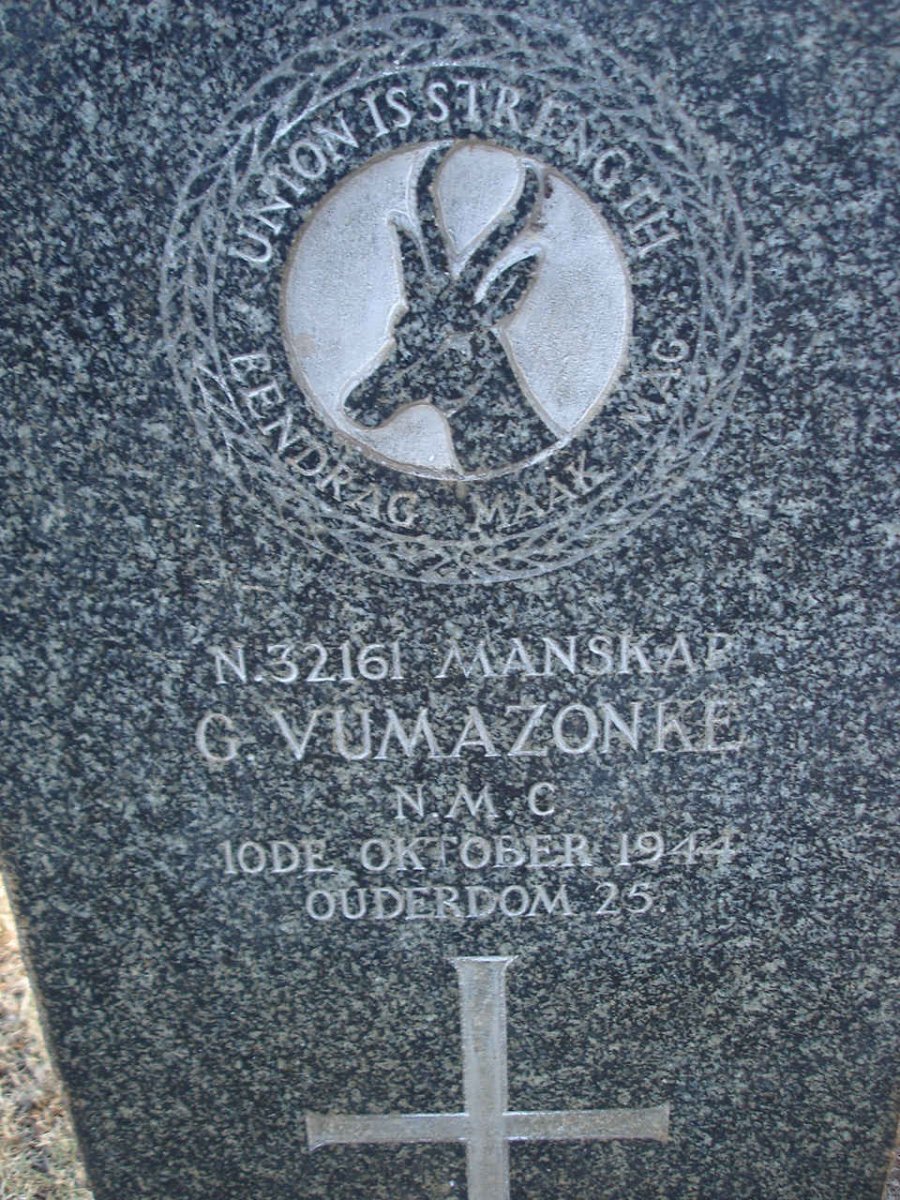 VUMAZONKE G. -1944
