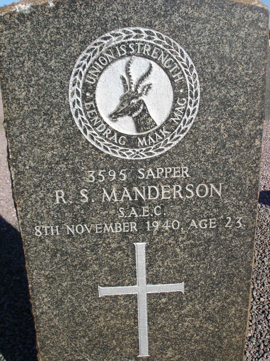 MANDERSON R.S. -1940