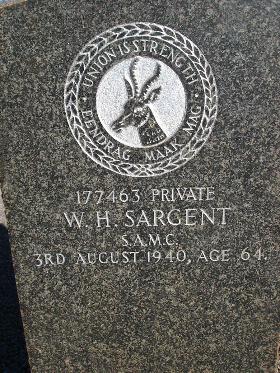 SARGENT W.H. -1940