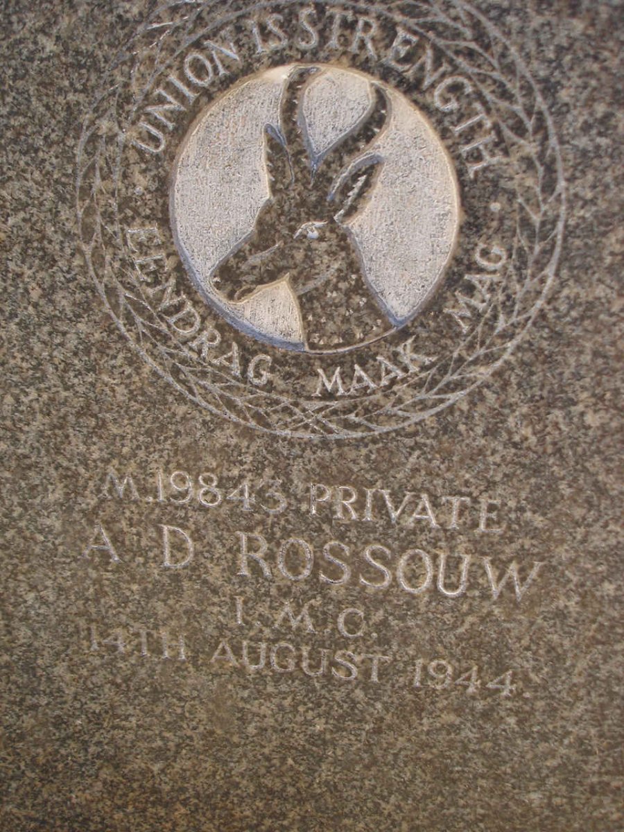 ROSSOUW A.D. -1944