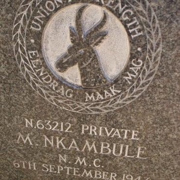 NKAMBULE M. -1943