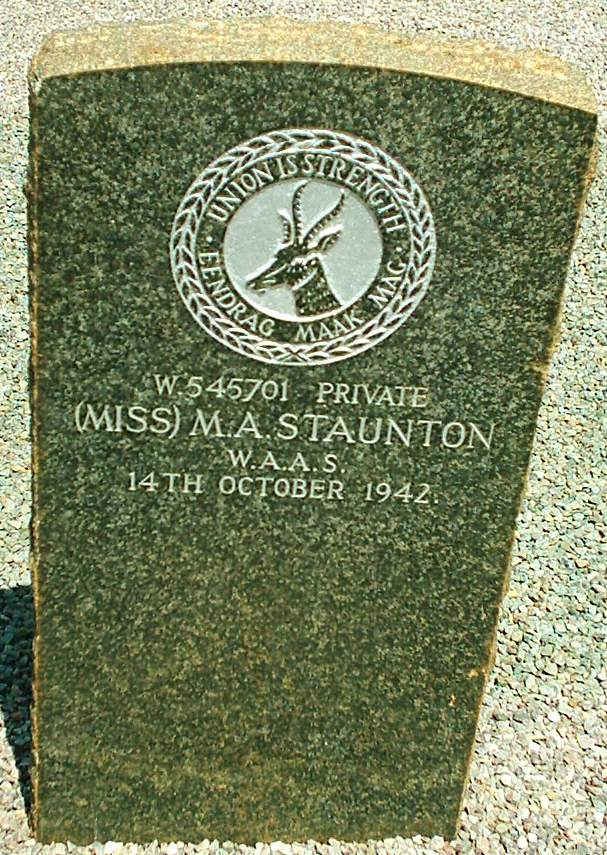 STUANTON M.A. -1942