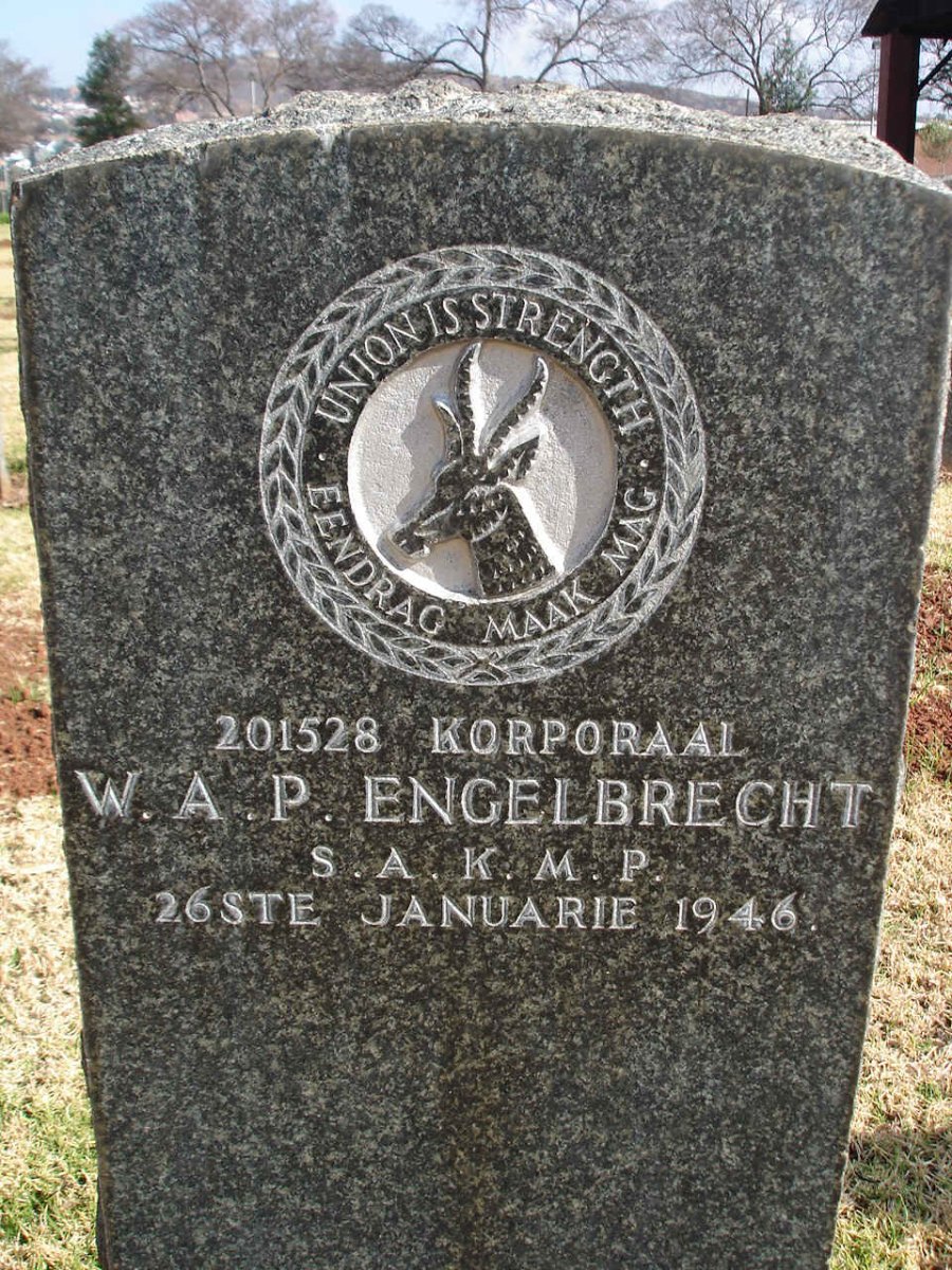 ENGELBRECHT W.A.P. -1946