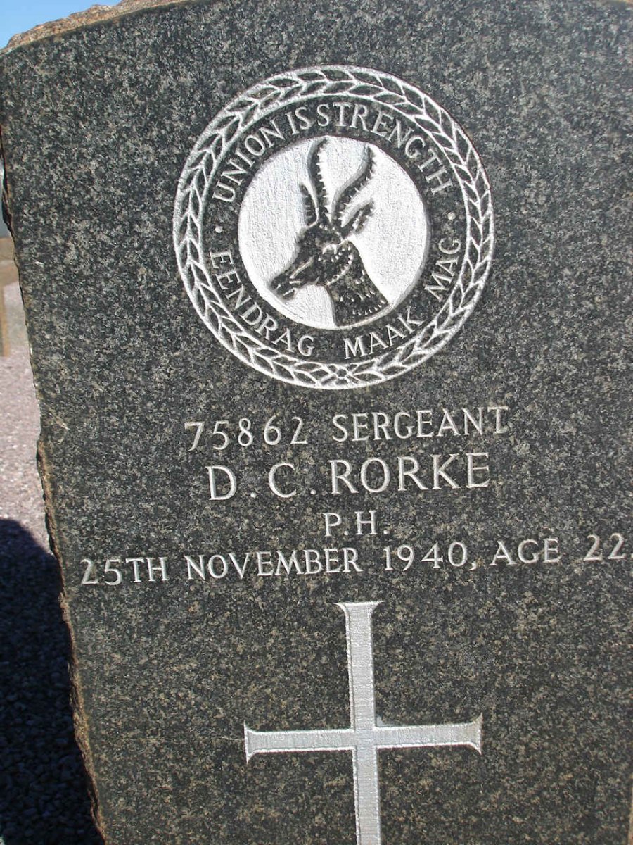 RORKE D.C. -1940
