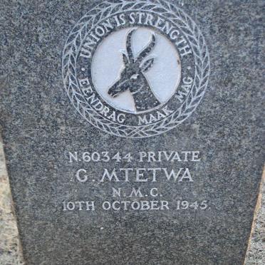 MTETWA G. -1945